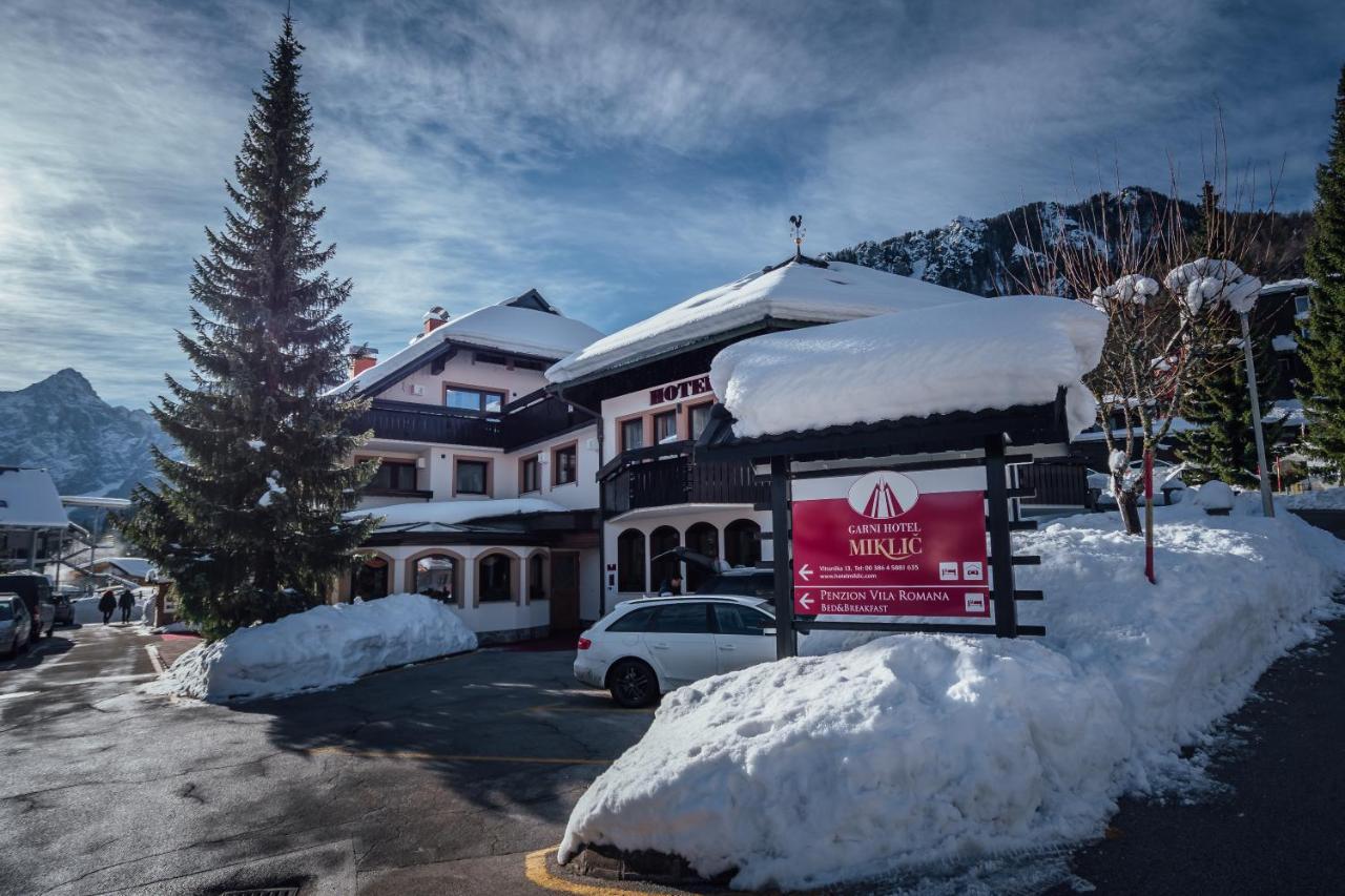 Garni Hotel Miklic Kranjska Gora Exterior foto